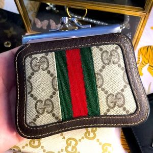 Gucci vintage coin purse